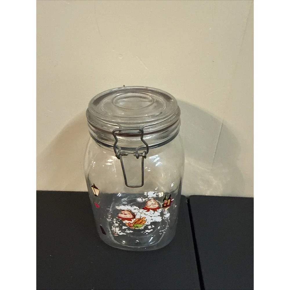 Happy French Chef Vintage Canister